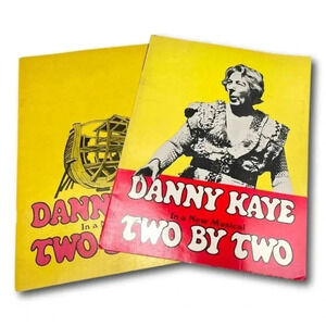 Broadway  Danny Kaye Two by Two Theater Souvenir Brochure Madelaine Kahn